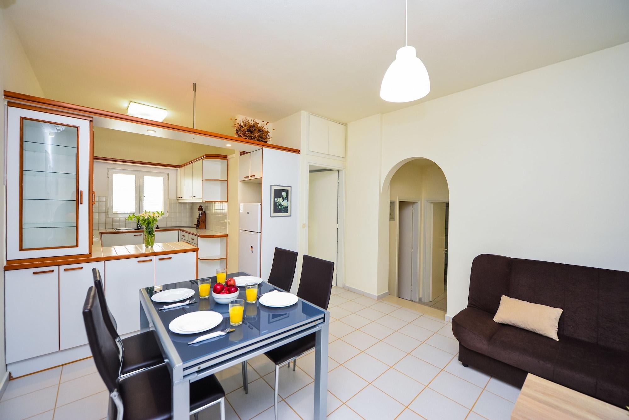 Golden Dream Apartments Anissaras Bagian luar foto