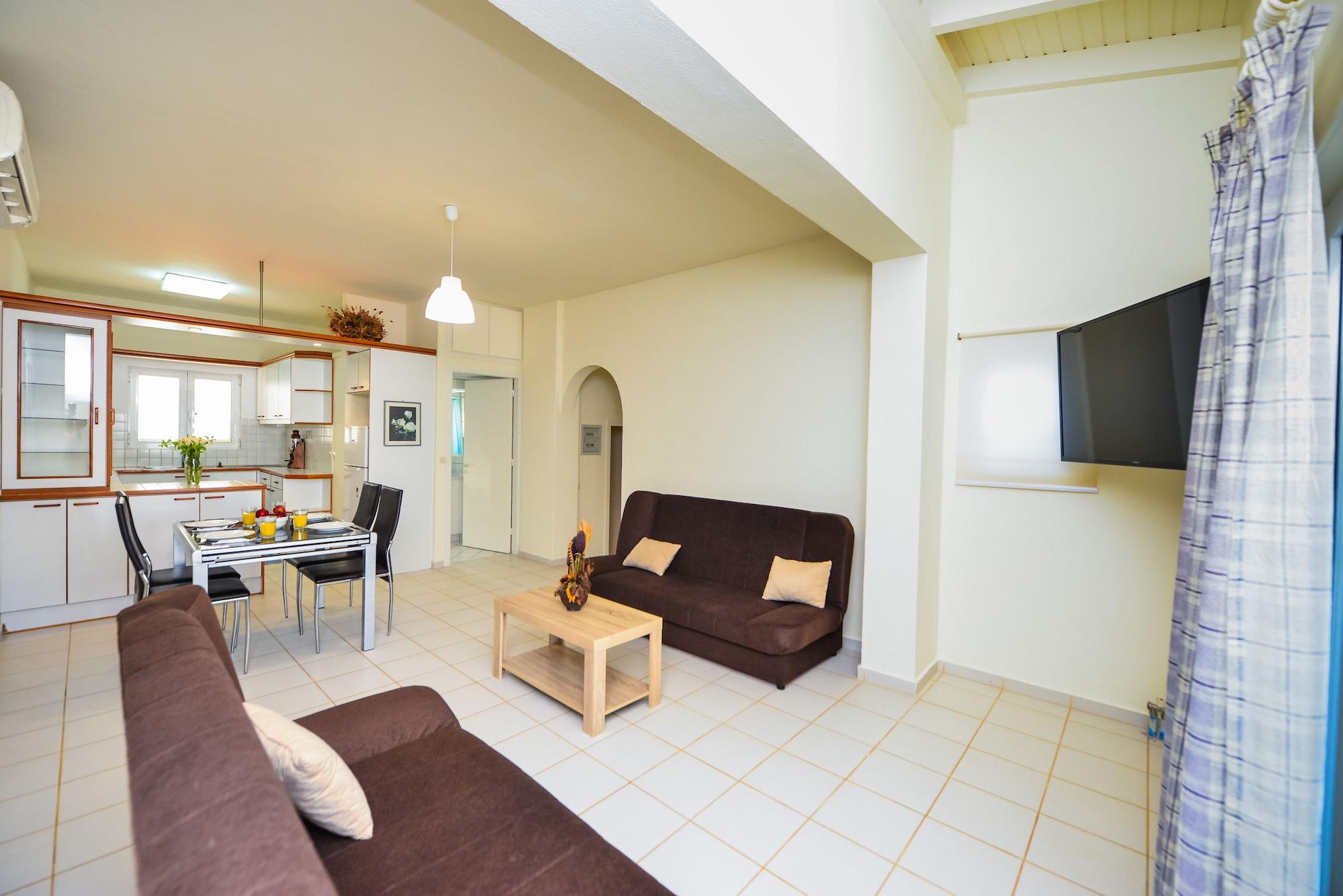Golden Dream Apartments Anissaras Bagian luar foto