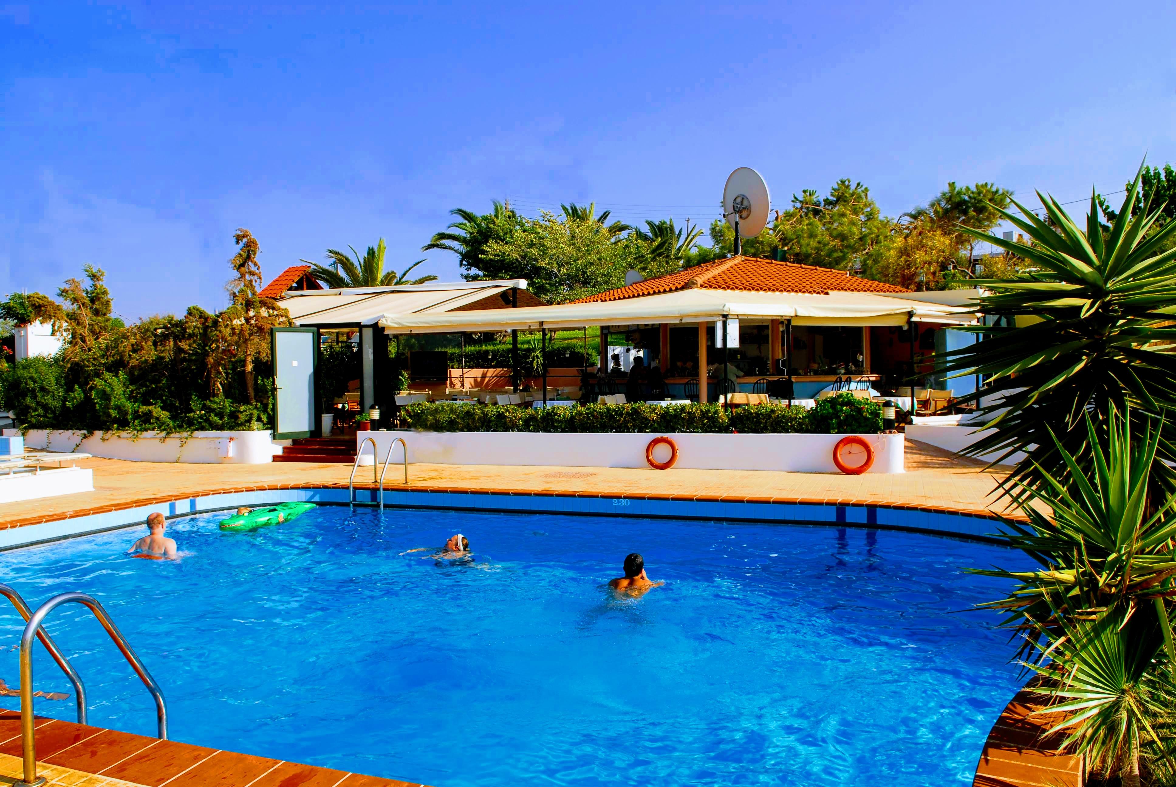 Golden Dream Apartments Anissaras Bagian luar foto