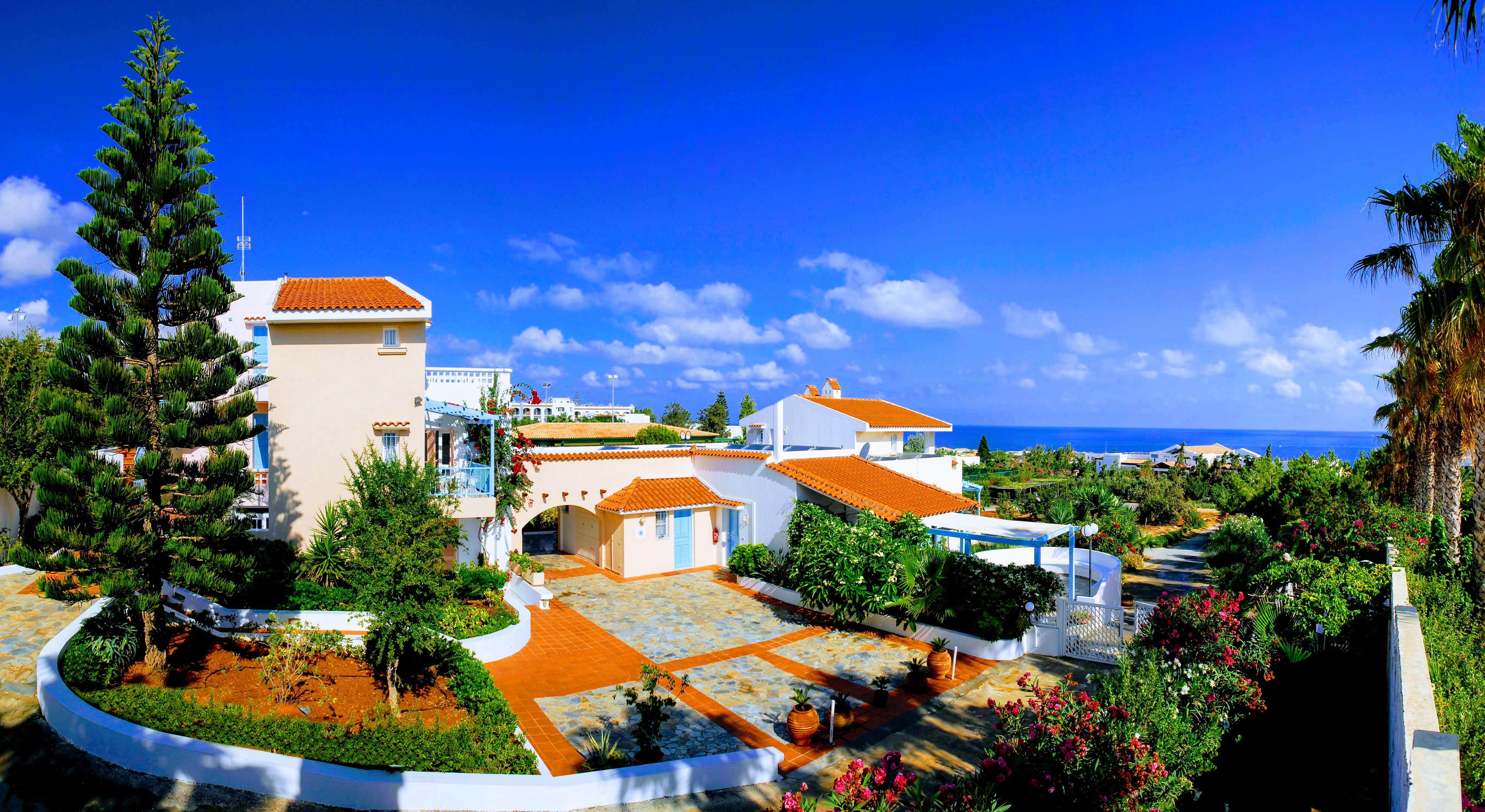 Golden Dream Apartments Anissaras Bagian luar foto